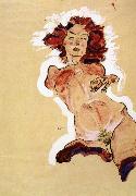 Egon Schiele Female Nude oil painting reproduction